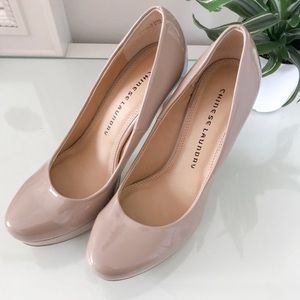 Chinese Laundry Wonder Platform Heels Nude